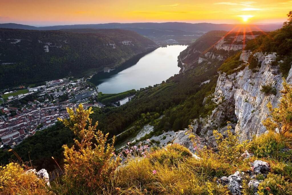 Joli Appartement En Face De Lac Nantua Eksteriør bilde